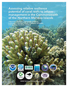 Cover - Assessing relative resilience potential of coral reefs to inform management in the Commonwealth of the Northern Mariana Islands