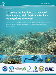 Cover - Assessing the Resilience of Leeward Maui Reefs to Help Design a Resilient Managed Area Network