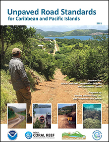 Cover of Guidance Manual for Unpaved Roads Standards for the Pacific and Caribbean Islands