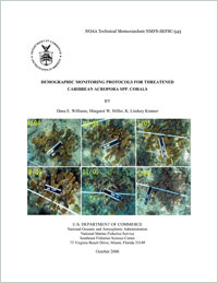 Demographic monitoring protocols for threatened Caribbean Acropora spp. corals