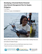 Developing a provincial marine protected area network management plan for Siquijor, Philippines