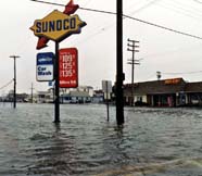 Image of flooded streets