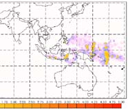 Image of plot of ocean areas with elevated water temperatures