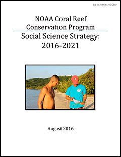 Cover - Coral Reef Conservation Program Social Science Strategy: 2016-2021