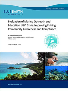 Cover - Evaluation of Marine Outreach and Education USVI Style Initiative: Improving Fishing Community Awareness and Compliance 