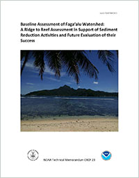 Cover - Baseline Assessment of Faga'alu Watershed: A Ridge to Reef Assessment in Support of Sediment Reduction Activities and Future Evaluation of their Success