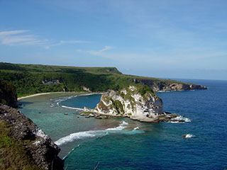 View of Bird Island off the coast of Saipan, CNMI