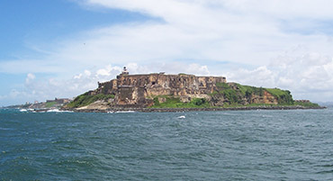 Entrance to San Juan Harbor, Puerto Rico 