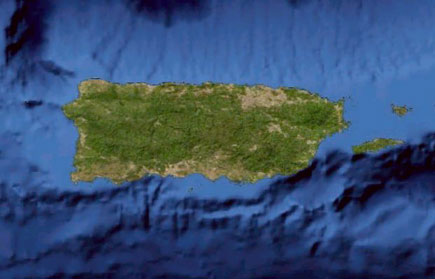 Puerto Rico detail map