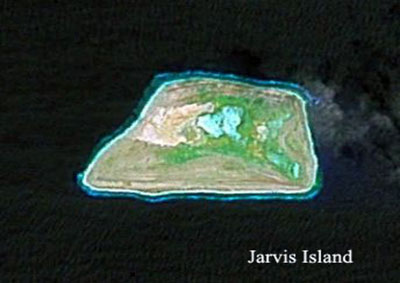 Jarvis Island Satellite image
